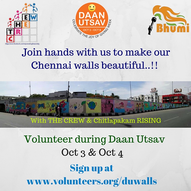 Join hands with us to make our Chennai walls (2)